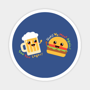 Burger & Beer Pals Magnet